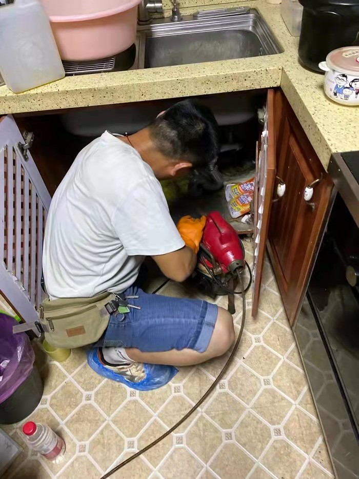 牙叉镇通下水道